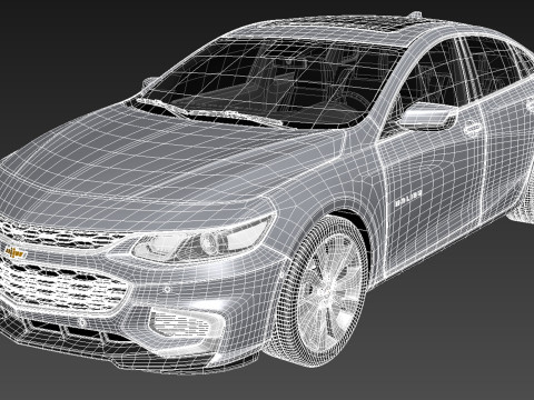 Chevrolet Malibu 2016 3D मॉडल