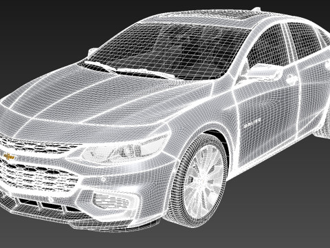 Chevrolet Malibu 2016 3D मॉडल