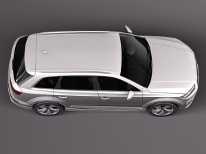 Audi Q7 E-tron 2017 Model 3D