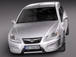 Generic Average Hatchback 2015 3D Model