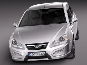 जेनेरिक औसत हैचबैक 2015 3D मॉडल