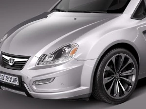 जेनेरिक औसत हैचबैक 2015 3D मॉडल