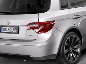 जेनेरिक औसत हैचबैक 2015 3D मॉडल