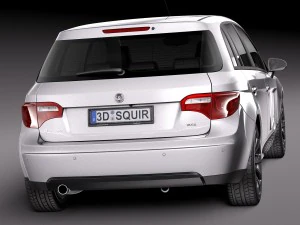 जेनेरिक औसत हैचबैक 2015 3D मॉडल