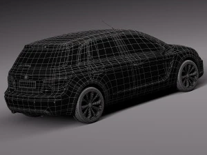 जेनेरिक औसत हैचबैक 2015 3D मॉडल