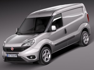 Fiat Doblo Cargo 2015 3D Model