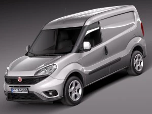 फिएट डोबलो कार्गो 2015 3D मॉडल