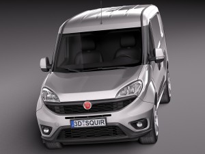 Fiat Doblo Cargo 2015 Modèle 3D