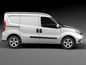 Fiat Doblo Cargo 2015 Modèle 3D
