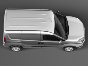 Fiat Doblo Cargo 2015 Modèle 3D