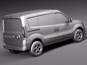 Fiat Doblo Cargo 2015 Modèle 3D