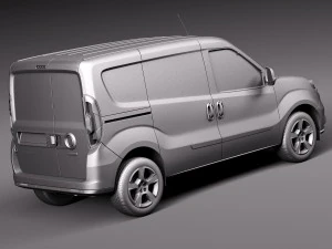 Fiat Doblo Cargo 2015 3D Model