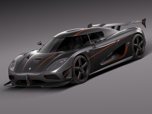 Koenigsegg Agera RS 2015 3D Model