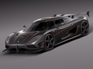 koenigsegg agera rs 2015 3D Model