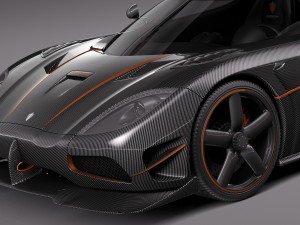 Koenigsegg Agera RS 2015 Model 3D