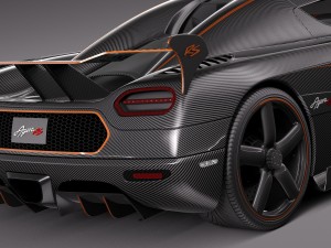 Koenigsegg Agera RS 2015 Model 3D
