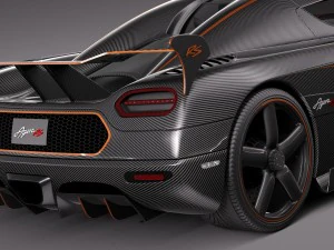 Koenigsegg Agera RS 2015 3D Model