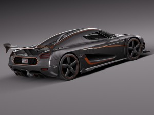 Koenigsegg Agera RS 2015 Model 3D