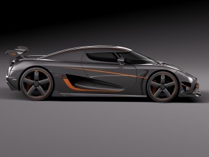 Koenigsegg Agera RS 2015 Model 3D
