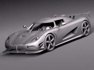 Koenigsegg Agera RS 2015 Model 3D
