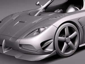 Koenigsegg Agera RS 2015 Model 3D