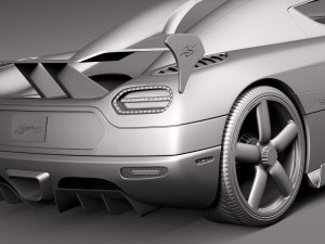 Koenigsegg Agera RS 2015 Model 3D