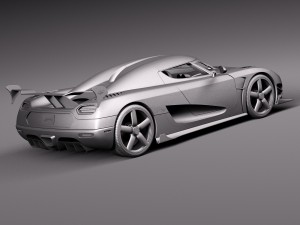 Koenigsegg Agera RS 2015 Model 3D