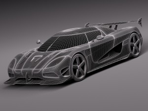 Koenigsegg Agera RS 2015 Model 3D