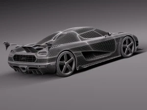 Koenigsegg Agera RS 2015 3D Model