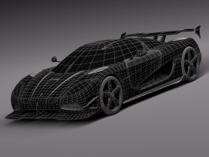Koenigsegg Agera RS 2015 Model 3D
