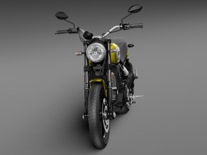 Ducati Scrambler Icon 2015 Modello 3D