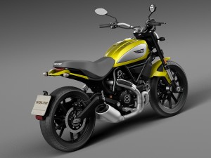 Ducati Scrambler Icon 2015 Modello 3D
