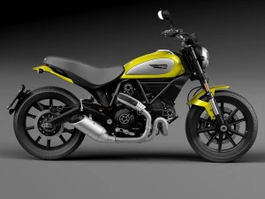 Ducati Scrambler Icon 2015 3D Model