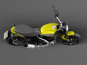 Ducati Scrambler Icon 2015 3D Model