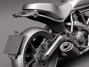 Ducati Scrambler Icon 2015 3D Model