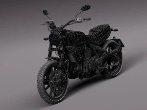 Ducati Scrambler Icon 2015 3D Model