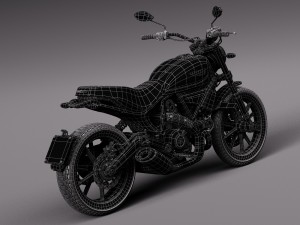 Ducati Scrambler Icon 2015 Modello 3D