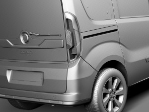Fiat Doblo Passenger 2015 Modello 3D