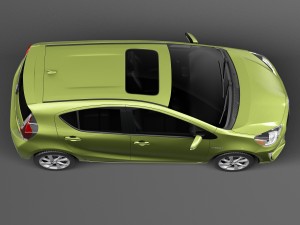 Toyota Prius C 2015 3D Модель