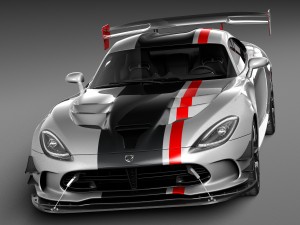 Dodge Viper ACR 2016 Modelo 3D