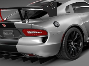 Dodge Viper ACR 2016 Modelo 3D