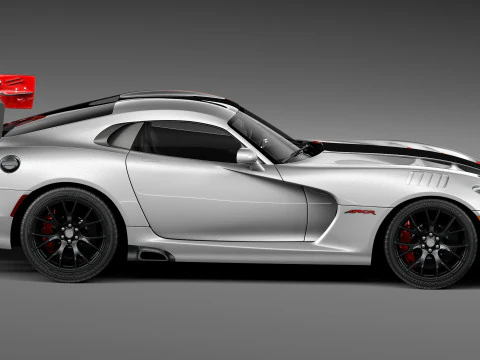 Dodge Viper ACR 2016 3D Model