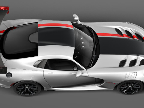 Dodge Viper ACR 2016 3D 模型