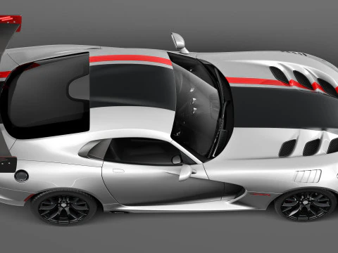 Dodge Viper ACR 2016 3D Model
