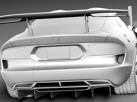 Dodge Viper ACR 2016 3D Model
