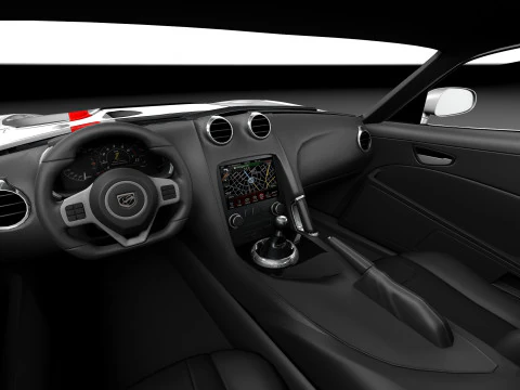 Dodge Viper ACR 2016 3D Model