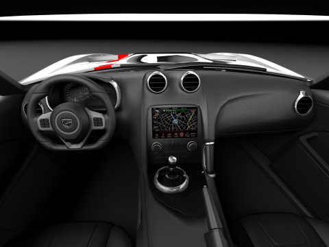 Dodge Viper ACR 2016 3D 模型