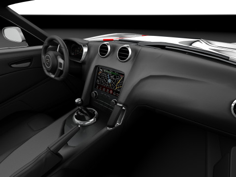 Dodge Viper ACR 2016 3D 模型