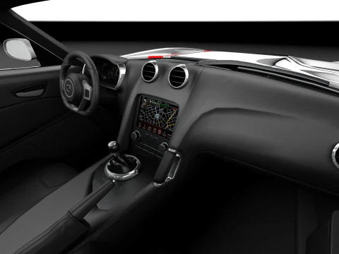 Dodge Viper ACR 2016 3D Model