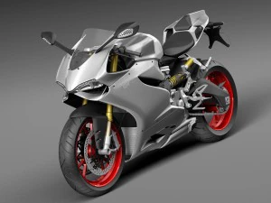 Ducati 899 Panigale 2015 Model 3D